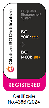 ISO 9001 registration certificate