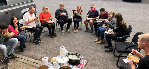 The CCL Cake and Curry event raises £261.44 for Macmillan Cancer Support!